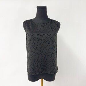 CLUB MONACO SLEEVELESS TANK TOP WITH CUT OUT DETAILS